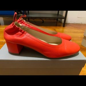 Everlane Red Day Heel
